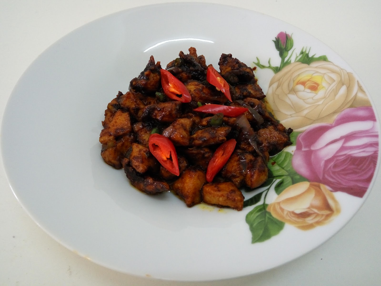 Ayam Masak Kicap Kering Buat Orang Lapo