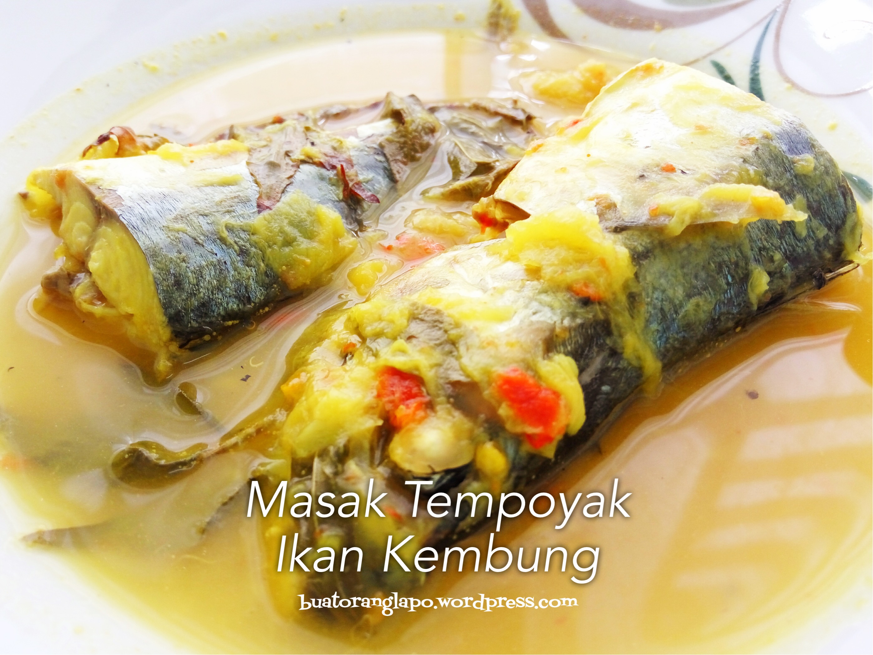 Masak Tempoyak Ikan Kembung Buat Orang Lapo