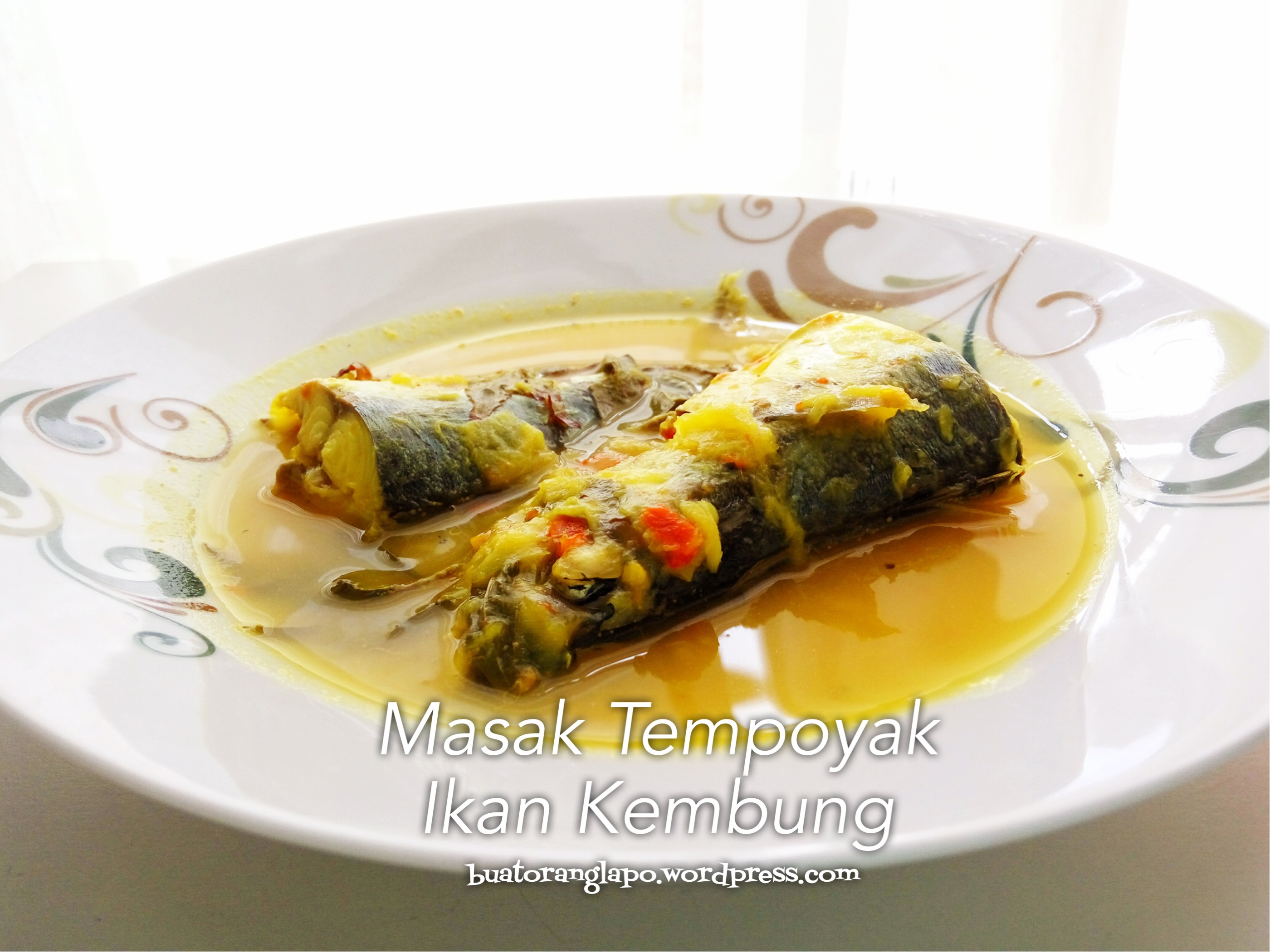 Masak Tempoyak Ikan Kembung Buat Orang Lapo