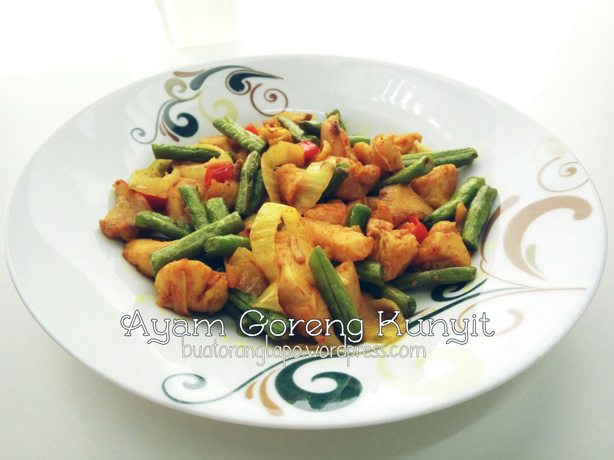 Ayam Goreng Kunyit Simple  Buat Orang Lapo