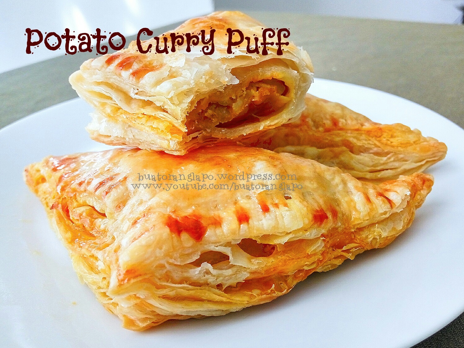 Karipap Kentang Ayam menggunakan Puff Pastry - Buat Orang Lapo