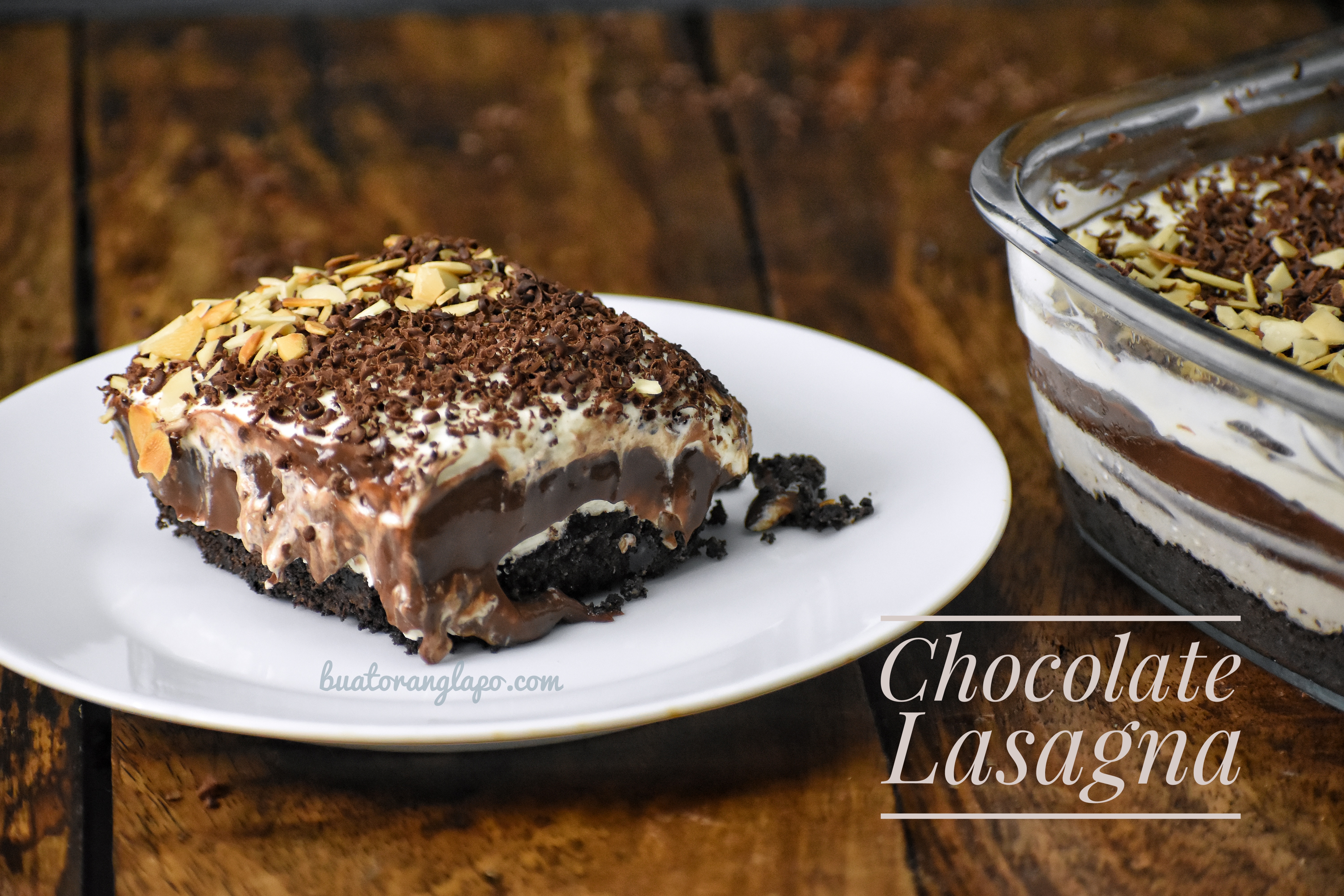 Chocolate Lasagna yang sangat sedap - Buat Orang Lapo