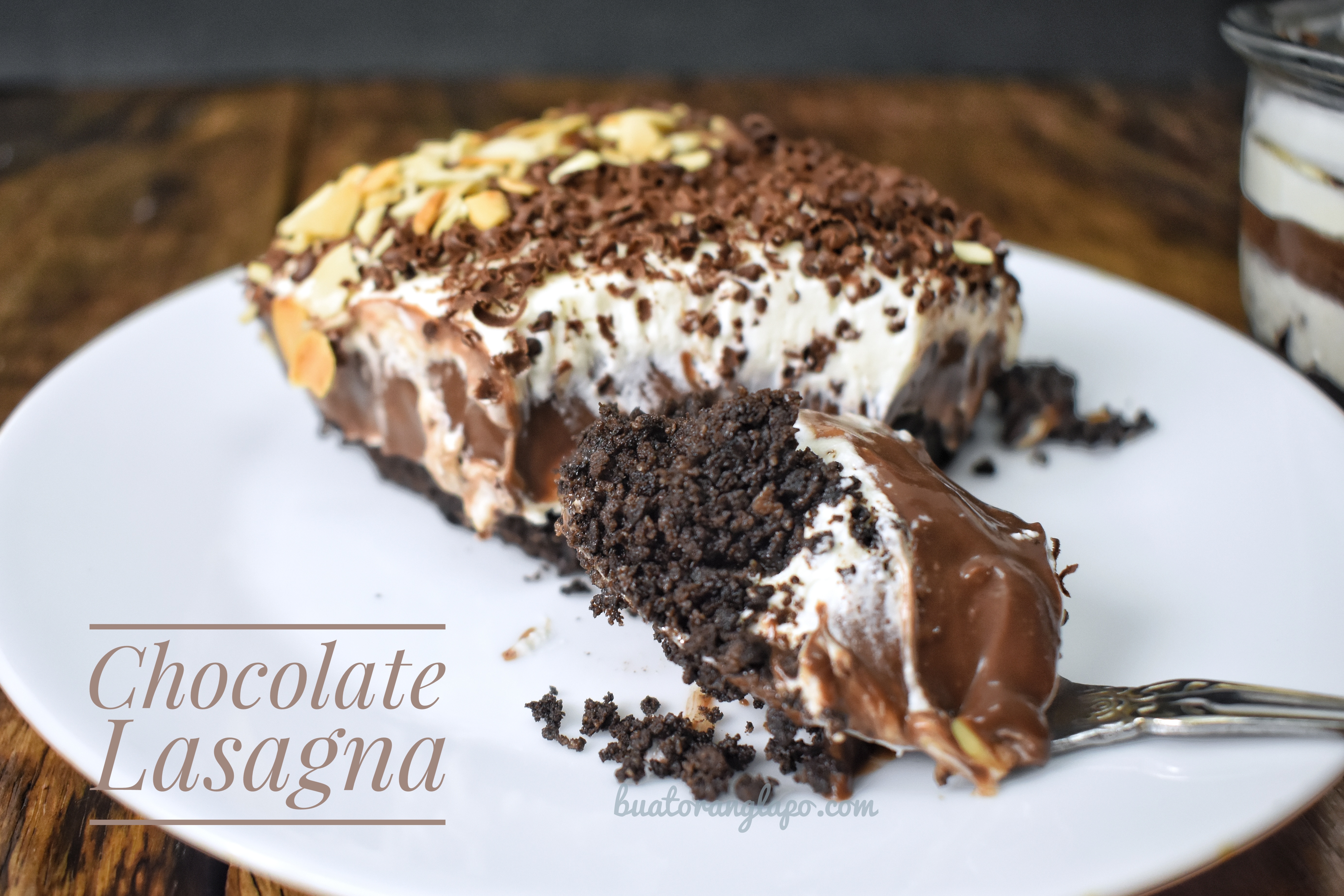 Chocolate Lasagna yang sangat sedap - Buat Orang Lapo