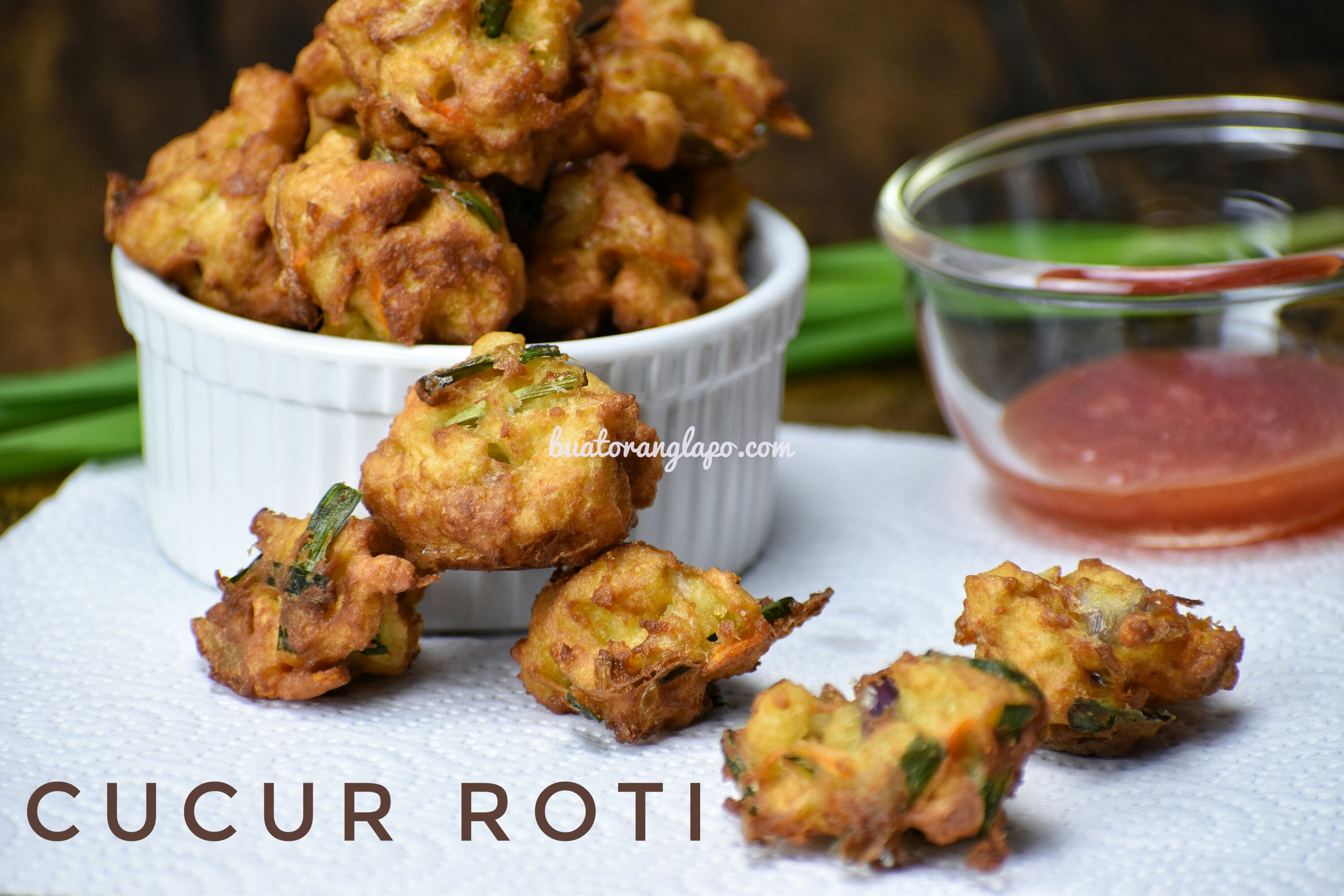 Cucur Roti yang mudah dan Sedap - Buat Orang Lapo
