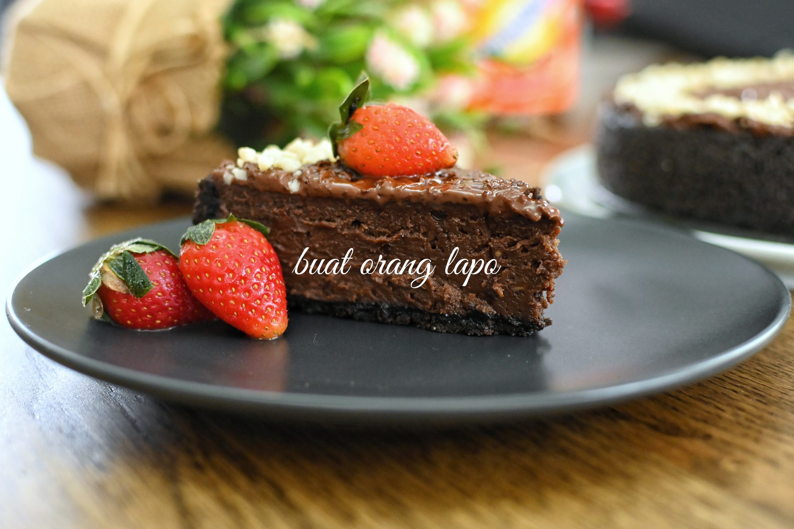 Chocolate Cheesecake Istimewa Yang Paling Sedap - Buat Orang Lapo