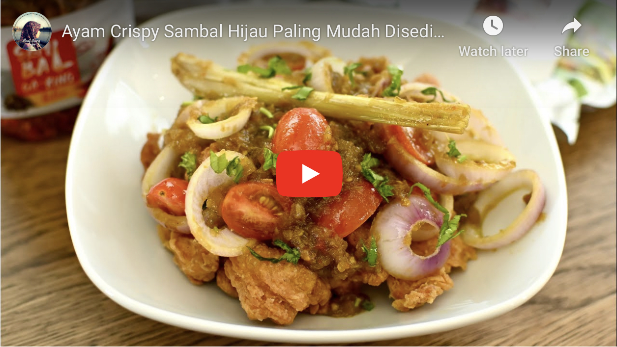 Ayam Crispy Sambal Hijau Tips Ayam Goreng Rangup Buat Orang Lapo